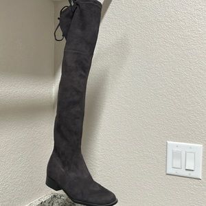2 pair knee high boots